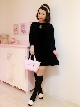 「Katie（ケイティ）のアイテム（シューズ）」を使った、memeさん（レディース・149cm）の秋コーディネート