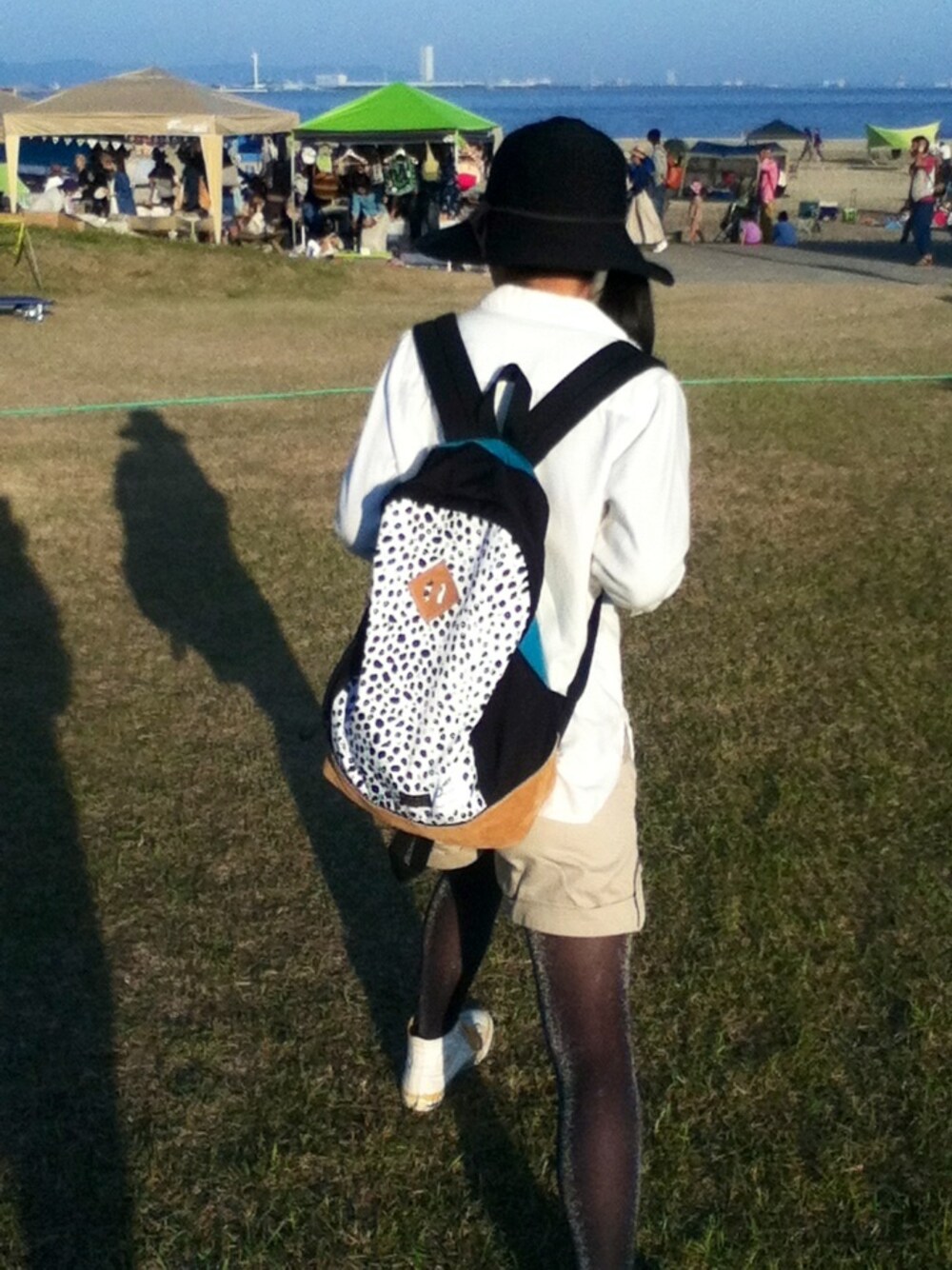 「FRAPBOISのFRAPBOIS×Drifter（バックパック/リュック、その他）」を使った、よっこさん（レディース・160cm）の春コーディネートの1枚目の写真