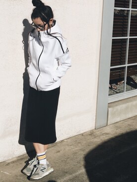 Shiho.Cさん(レディース・154cm)の冬コーディネート