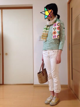 「CHIP TRIP（チップトリップ）のアイテム」を使った、©︎zmiii＊さん（レディース・165cm）の春コーディネート