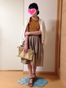 ©︎zmiii*さん(レディース・165cm)の春コーディネート