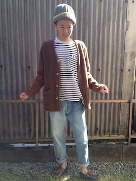 「Simva（シンバ）のアイテム」を使った、kentaro☺︎さん（メンズ・170cm）の秋コーディネート