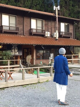 「ニットキャップ」｜「アイテム（ステンカラーコート）」を使った、kentaro☺︎さん（メンズ・170cm）の秋コーディネート