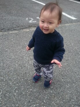 あにゃちさん(キッズ・80cm)の冬コーディネート