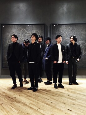 「男気japan」｜「アイテム（ジャケット/アウター）」を使った、Junichi Tanakaさん（メンズ・174cm）の冬コーディネート