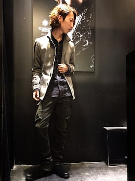 「アイテム（その他シューズ）」を使った、Nakataさん（メンズ・170cm）の秋コーディネート