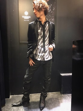 「ドレスシャツ」｜Nakataさん（メンズ・170cm）の秋コーディネート