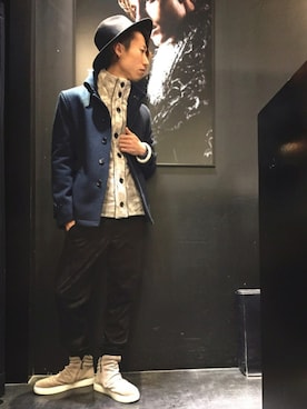 Nakataさん（メンズ・170cm）の冬コーディネート