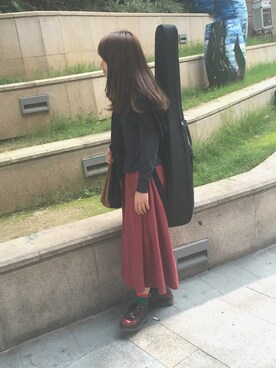 微博：@哈吉他 さんのコーディネート