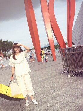 微博：@哈吉他 さんのコーディネート