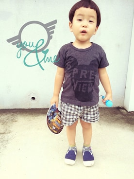 pan+さん（キッズ・90cm）の夏コーディネート