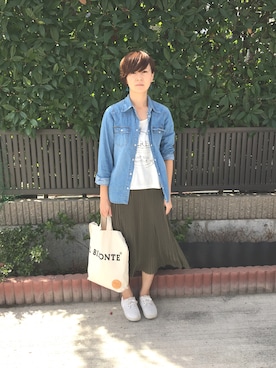 「Lefua lea（レファレア）のアイテム」を使った、masamiさん（レディース・161cm）の秋コーディネート