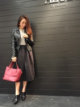 「outfit」｜「アイテム（その他アウター）」を使った、ami    nakataさん（レディース・161cm）の秋コーディネート