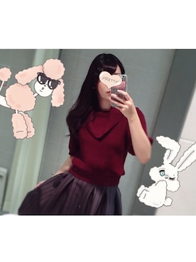 chi ⑅ ❁ .°さん（レディース・154cm）の秋コーディネート