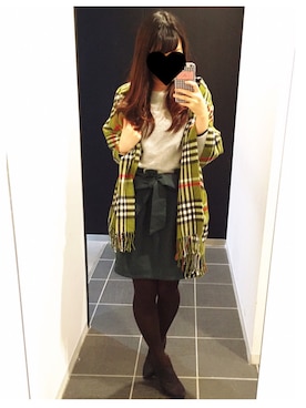 chi ⑅ ❁ .°さん（レディース・153cm）の冬コーディネート