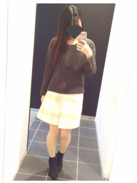 chi ⑅ ❁ .°さん（レディース・153cm）の冬コーディネート