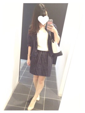 chi ⑅ ❁ .°さん(レディース・153cm)の春コーディネート