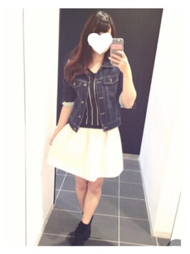 chi ⑅ ❁ .°さん（レディース・154cm）の春コーディネート