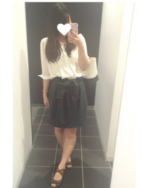 chi ⑅ ❁ .°さん（レディース・154cm）の夏コーディネート