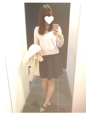 chi ⑅ ❁ .°さん（レディース・154cm）の秋コーディネート