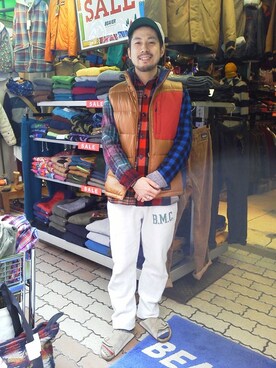 牛木さん(メンズ・165cm)の冬コーディネート