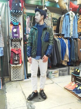 牛木さん（メンズ・165cm）の春コーディネート