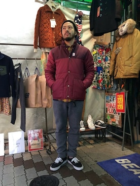 牛木さん（メンズ・165cm）の冬コーディネート