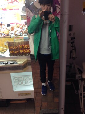 Daiki Masudaさん（メンズ・175cm）の春コーディネート