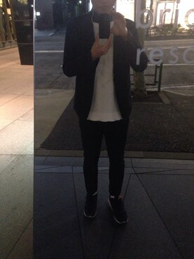 Daiki Masudaさん（メンズ・175cm）の春コーディネート