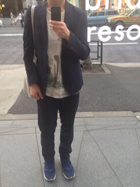 Daiki Masudaさん（メンズ・175cm）の春コーディネート