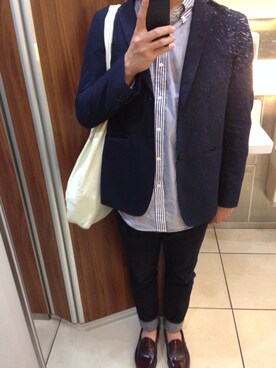 Daiki Masudaさん（メンズ・175cm）の秋コーディネート