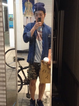 「ペーパーバッグ」｜Daiki Masudaさん（メンズ・175cm）の秋コーディネート