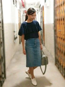 アイラスルォんさん（レディース・163cm）の秋コーディネート