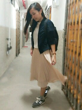 アイラスルォんさん（レディース・163cm）の秋コーディネート