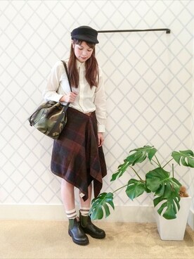 AyaMatsunagaさん（レディース・165cm）の秋コーディネート