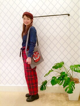 AyaMatsunagaさん（レディース・165cm）の秋コーディネート