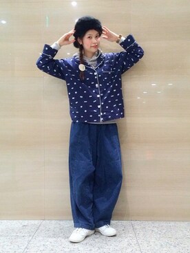 AyaMatsunagaさん（レディース・165cm）の冬コーディネート