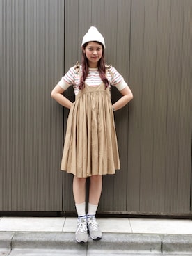 AyaMatsunagaさん（レディース・165cm）の春コーディネート