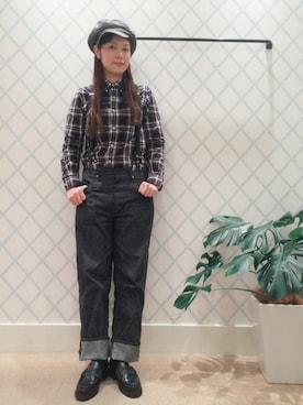 「Paraboot」｜AyaMatsunagaさん（レディース・165cm）の春コーディネート