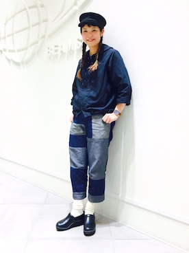 「cableami 」｜AyaMatsunagaさん（レディース・165cm）の春コーディネート
