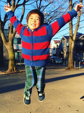 ユッチさん(キッズ・110cm)の冬コーディネート