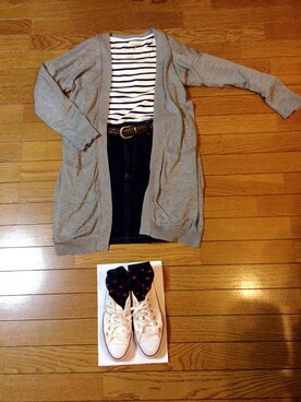 「school」｜「アイテム（アクセサリー）」を使った、#cさん（レディース・158cm）の秋コーディネート