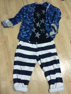 UKSTARさん（メンズ・156cm）の春コーディネート