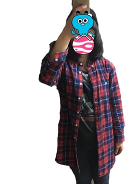 「UNIQLO（ユニクロ）のWOMEN ウルトラストレッチジーンズ（デニムパンツ）」を使った、むらた。さん（レディース・160cm）の秋コーディネート