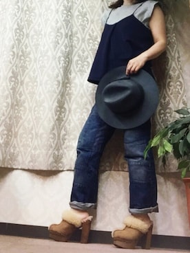 「おとなコーデ」｜「アイテム（キャミソール）」を使った、wadaseikoさん（レディース・148cm）の秋コーディネート