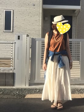 RYOsakuさん（レディース・158cm）の夏コーディネート