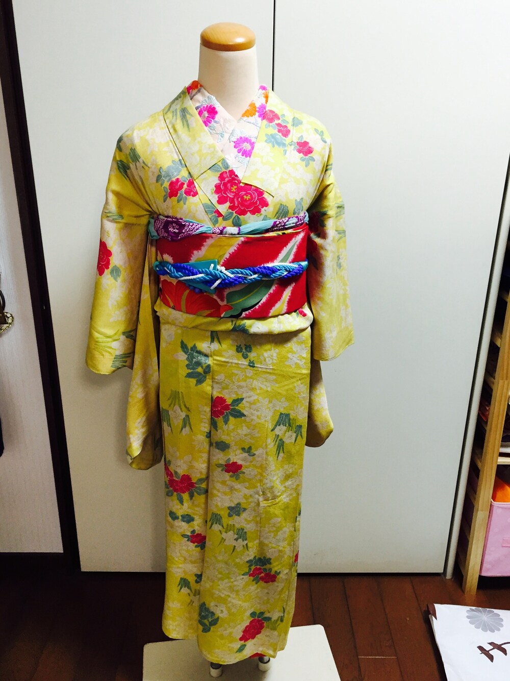 その他の浴衣を着用したレディースの冬コーディネートの1枚目の写真