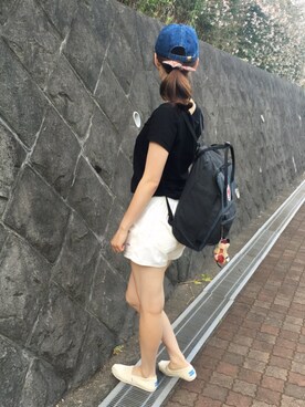 「カンケンBAG」｜Miiさん（レディース・156cm）の夏コーディネート