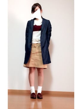 Nさん(レディース・162cm)の秋コーディネート