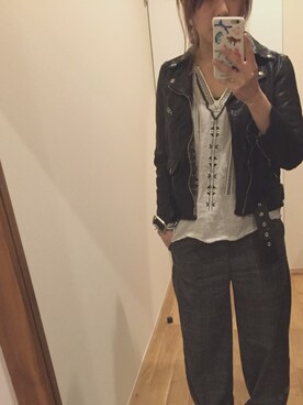 「beautifulpeople」｜u_acotoさん（レディース・148cm）の冬コーディネート